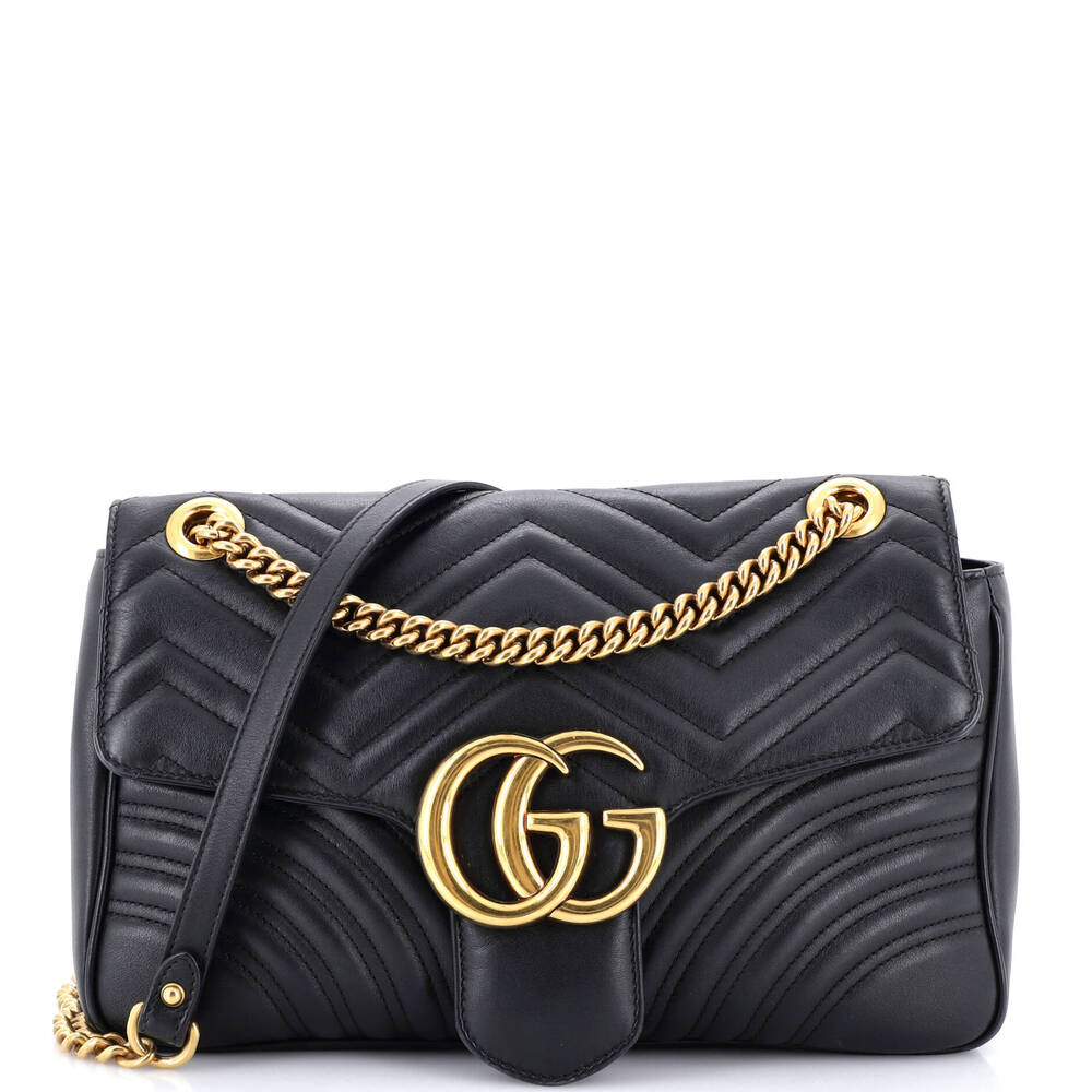 Gucci Gg Marmont Flap Bag Matelasse #249132G22B